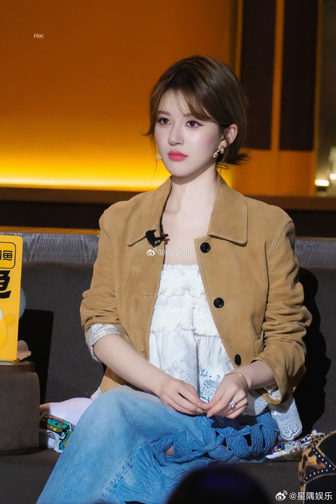 赵露思没化妆师化的妆就是不好看 