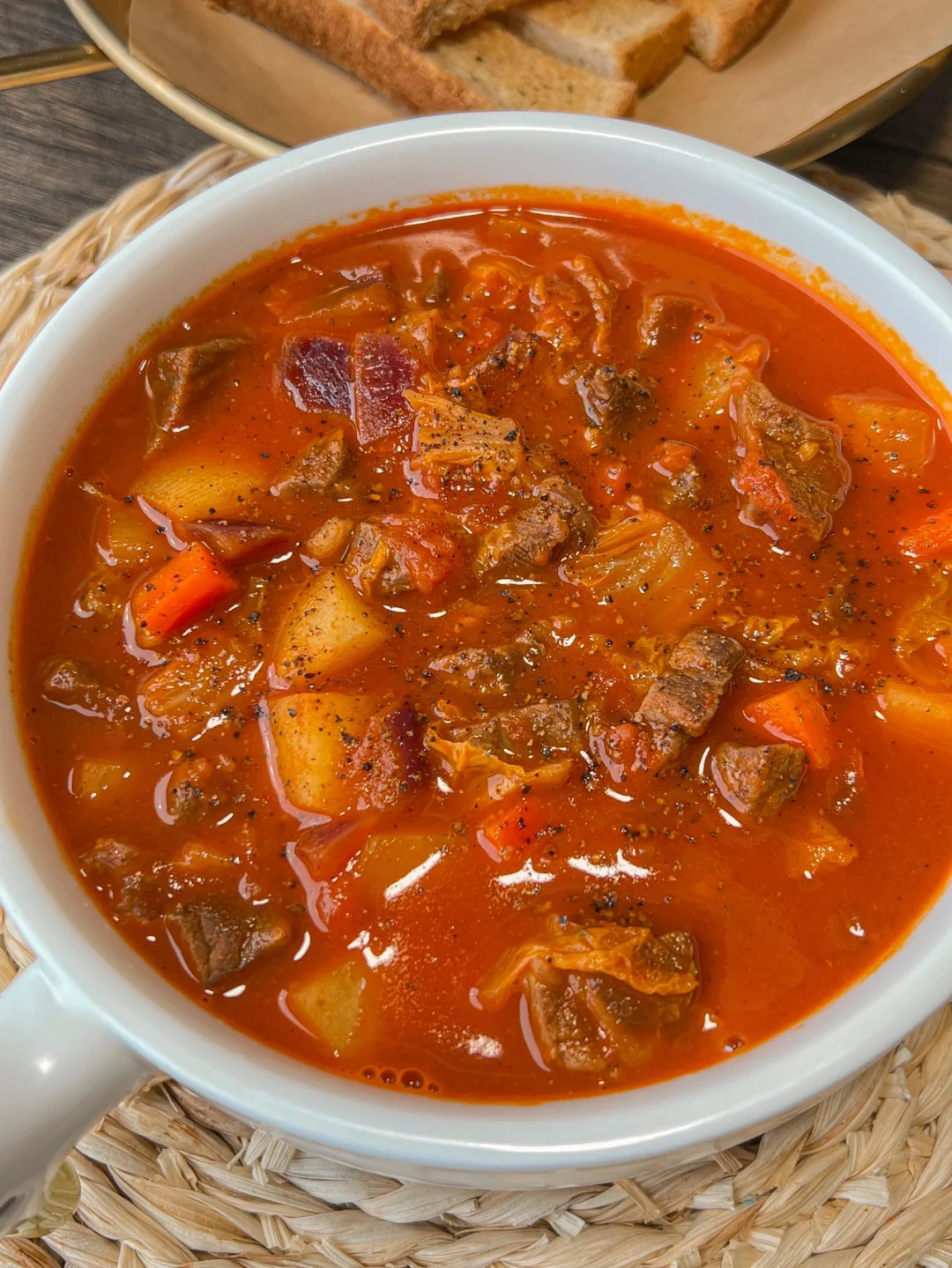 我出息了！从西餐大厨那挖来的罗宋汤配方！！