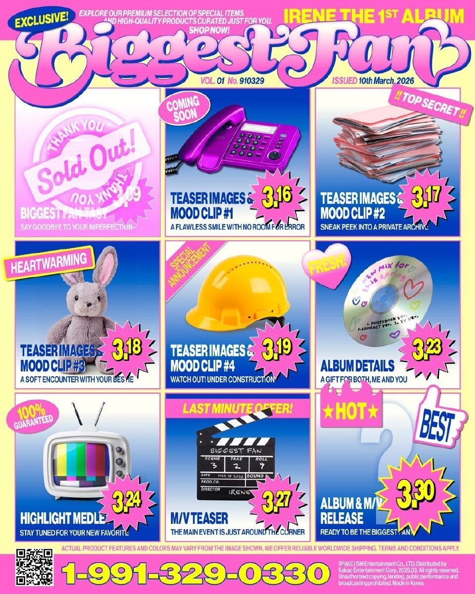 IreneRedVelvet今年将回归不知道🤷🏻♀️反正裴珠泫solo正规一