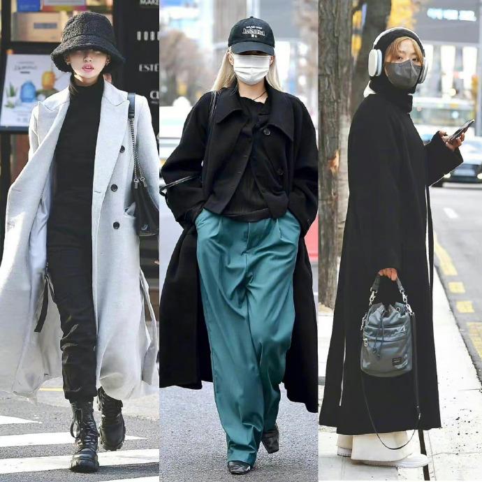 韩国女生的秋冬大衣造型，叠穿look时髦又有层次感~

大衣是秋冬季节最实用的单