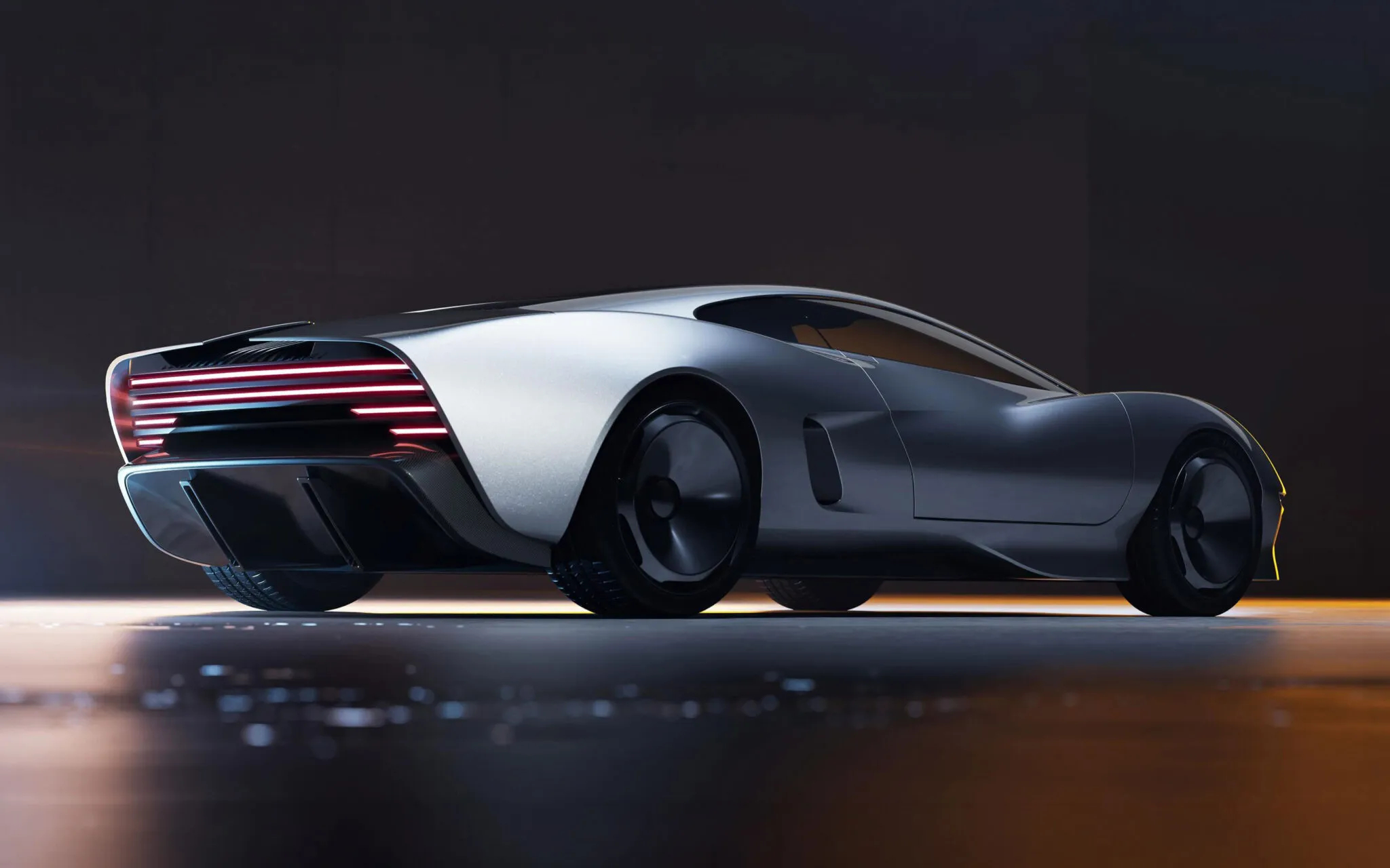 捷豹  Ian Callum工作室重塑经典捷豹XJ220设计方案，设计师Ian 
