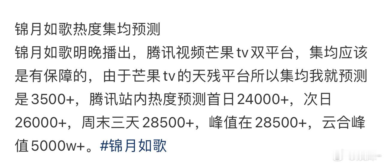🐧🥭联播，腾讯热度过3万的只有与凤行 而且集均6800很高， 这部过3000