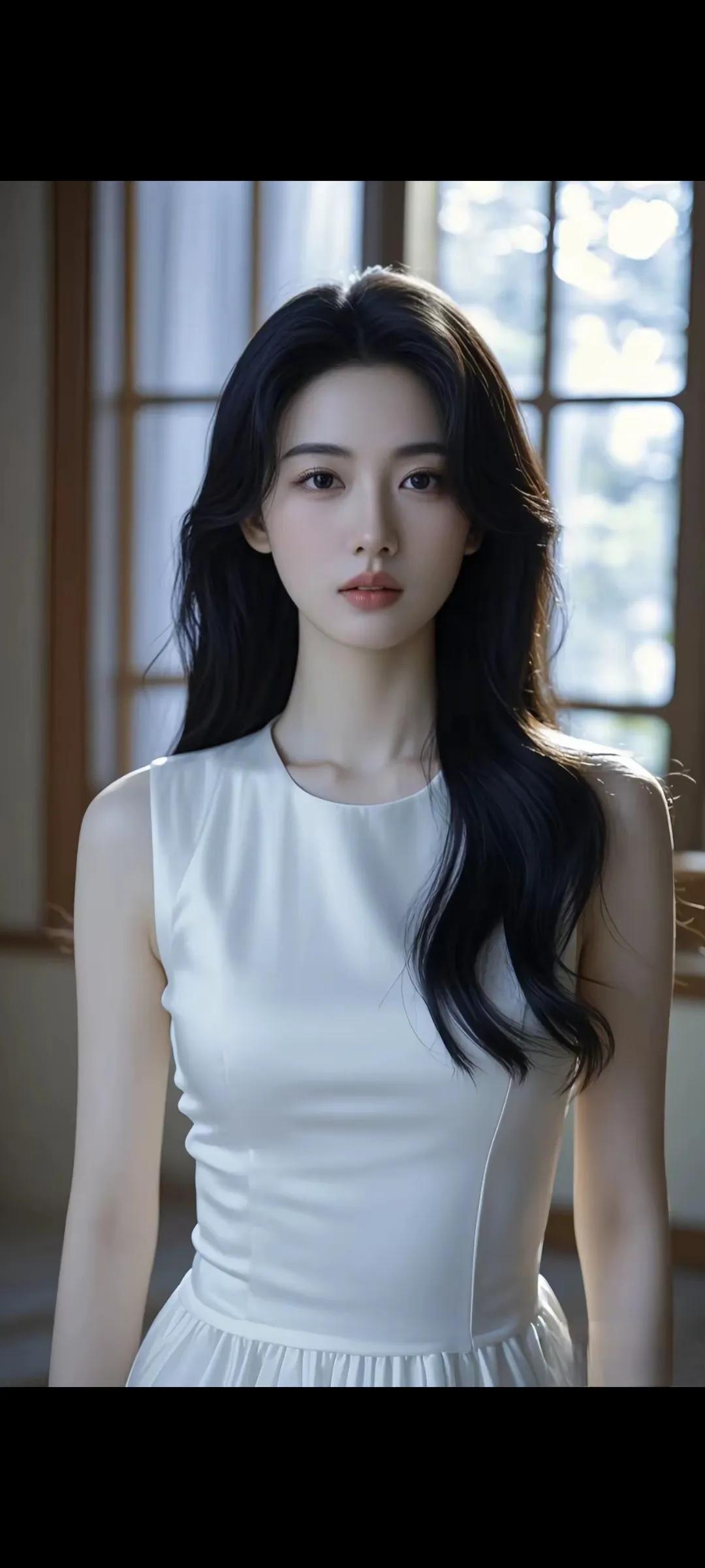 花落知多少#红颜美女风彩# #风华绝代俏美女#