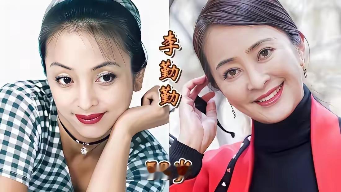 谁能想到荧幕上神态沧桑的李明启，年轻时眉目秀气，很难联想到经典的容嬷嬷。丁嘉丽、