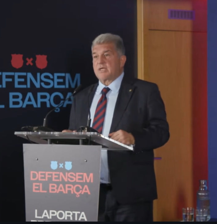 拉波尔塔：丰特整天撒谎和否认事实。巴萨至死不渝红蓝魂