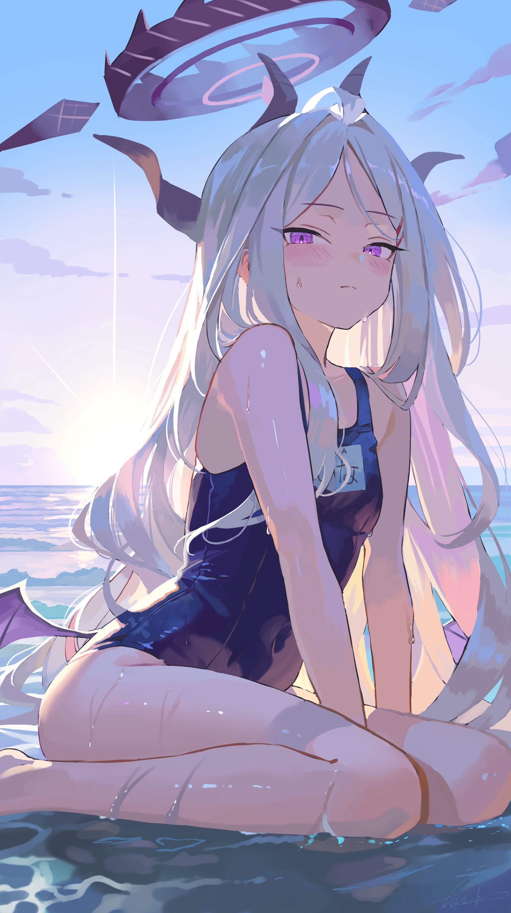 动漫海边邂逅画师：南条まやpid：8068977 
