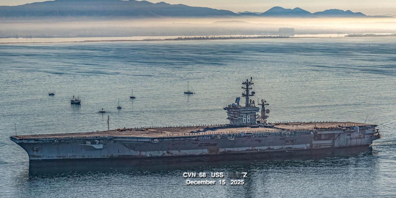 结束最后一次部署的“尼米兹”号航母，没想到已经破败成这个样子，虽然准备退役但基本