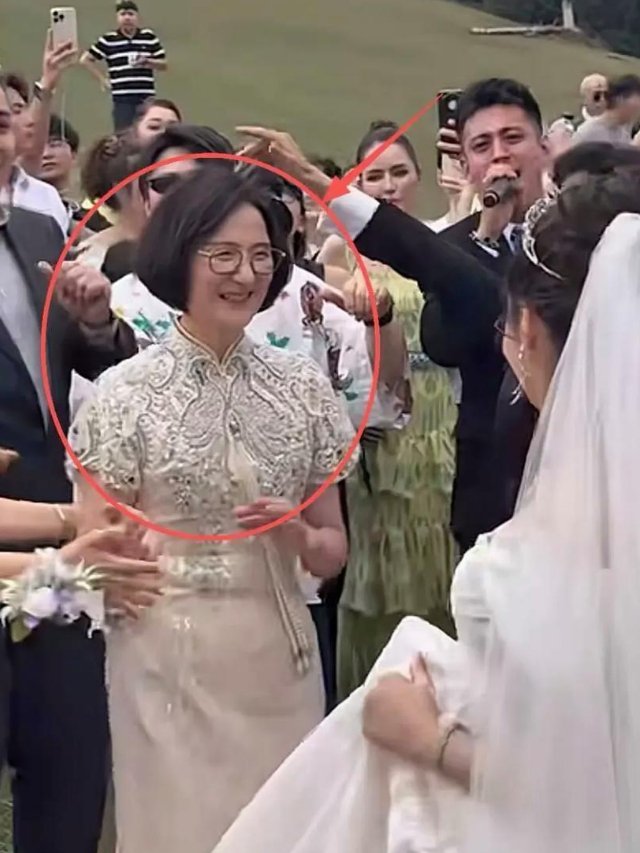 麦迪娜是不是真的幸福看婆婆的表情就知道了 