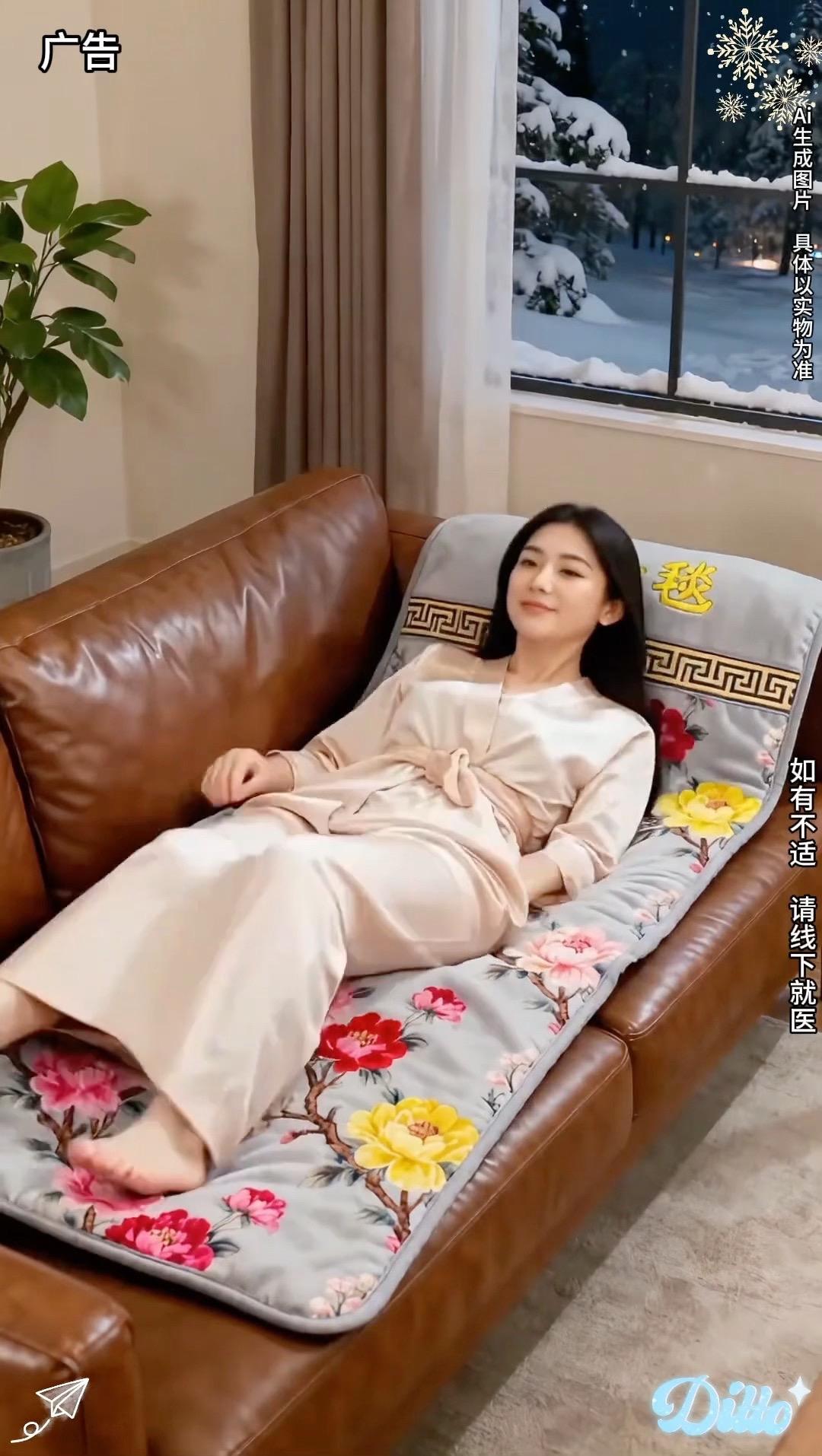 姐妹们，天冷了艾灸毯赶紧安排了，可以热敷全身，可太舒服了！