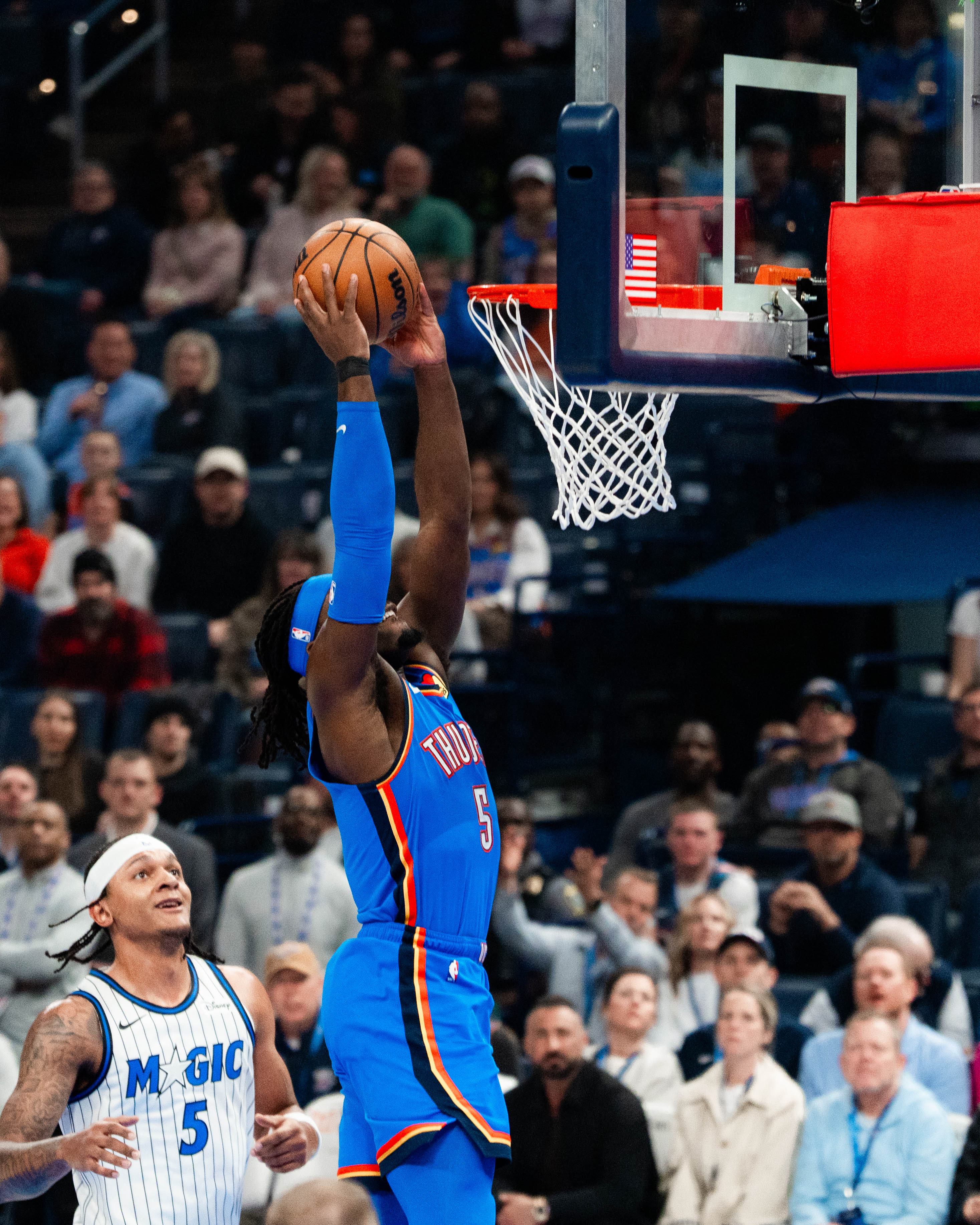 今天的返图质量还不错晚安大伙，晚安雷霆雷霆战胜魔术魔术vs雷霆雷霆