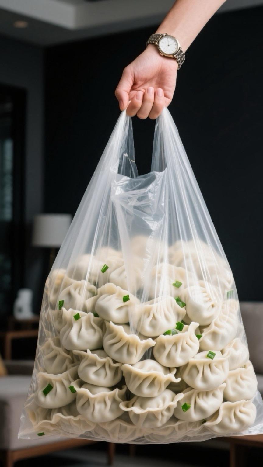 咱这手工水饺，就是家里的味道。 用的都是新鲜肉菜，剁得细细的，调馅时就...
