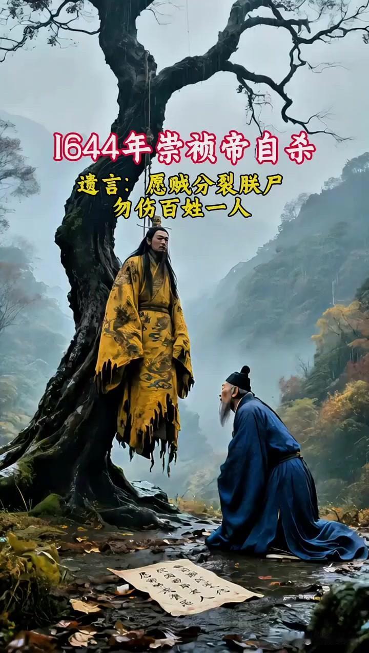 崇祯十七年三月十九日，京师。

老太监王承恩最后望了一眼煤山的方向，泪水模糊了昏
