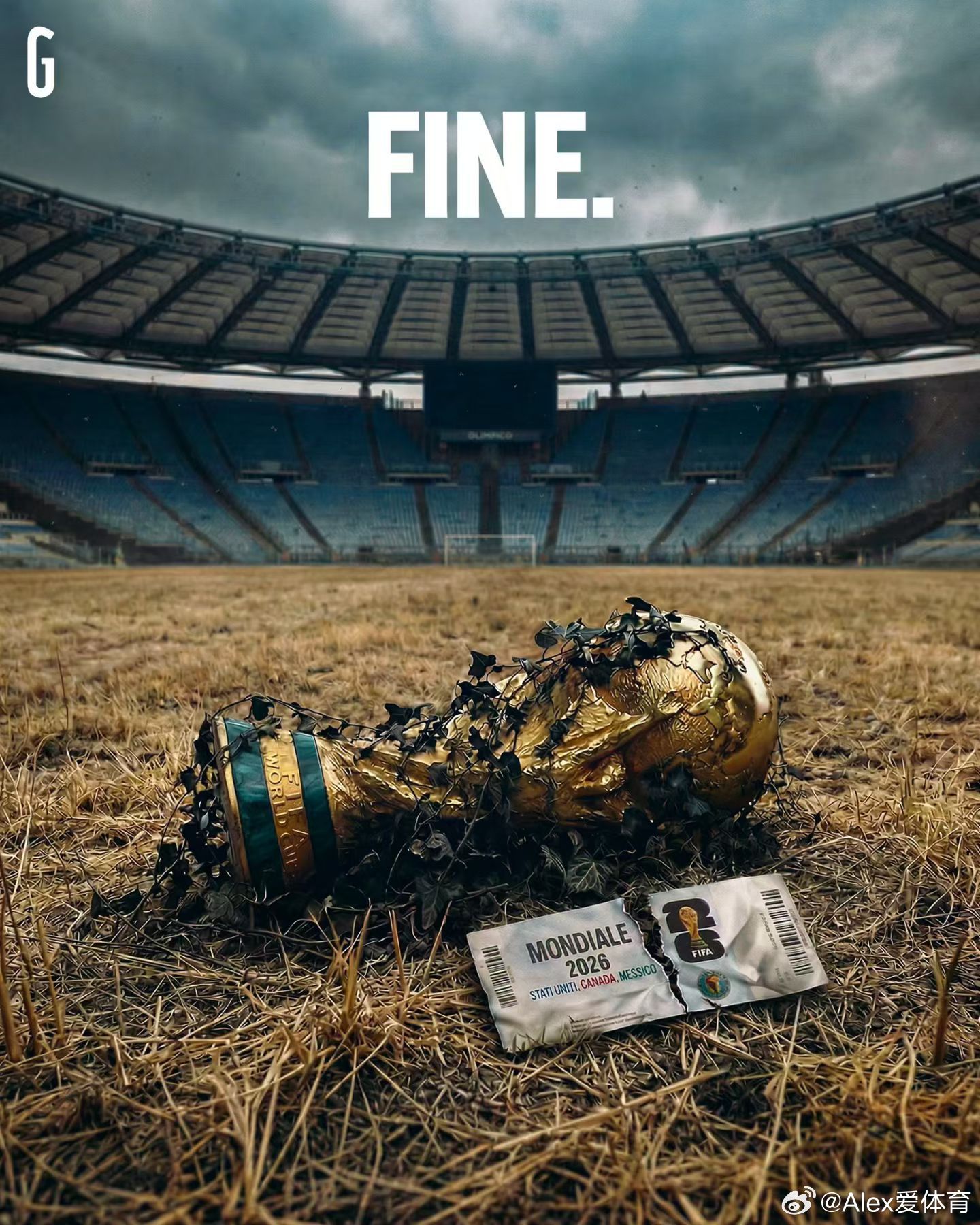 意大利连续3届无缘世界杯🇮🇹刺穿心脏的日子：三届世界杯，三次死亡2017年1