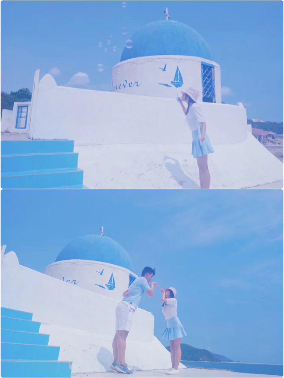 三亚旅游｜免费拍照｜小圣托尼里+无人海滩