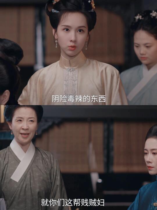 众人让阮惜文难堪 雁子和陈嬷嬷火力全开🫡