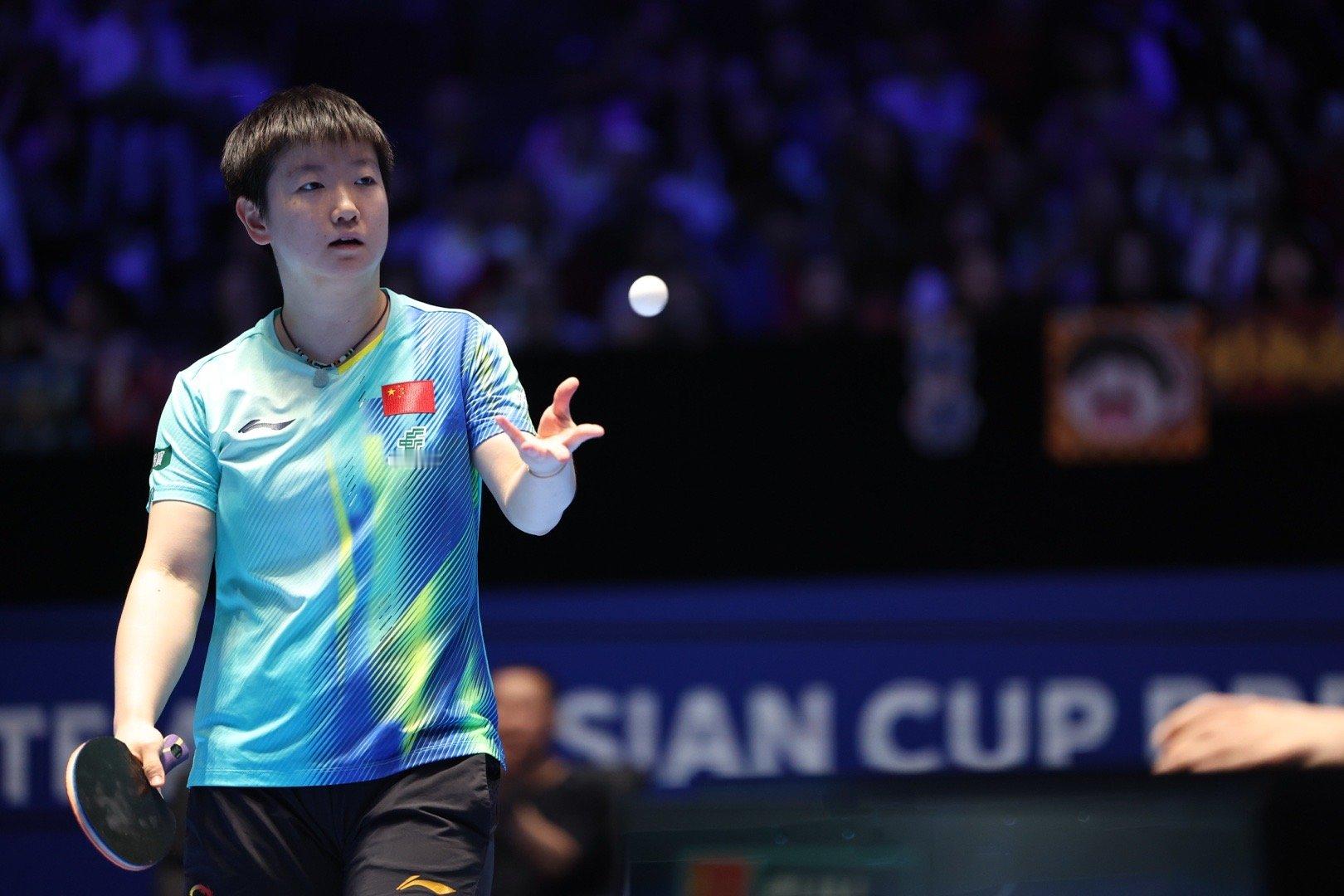 孙颖莎 海口亚洲杯 20250207｜亚洲杯女单图集🩵💙 