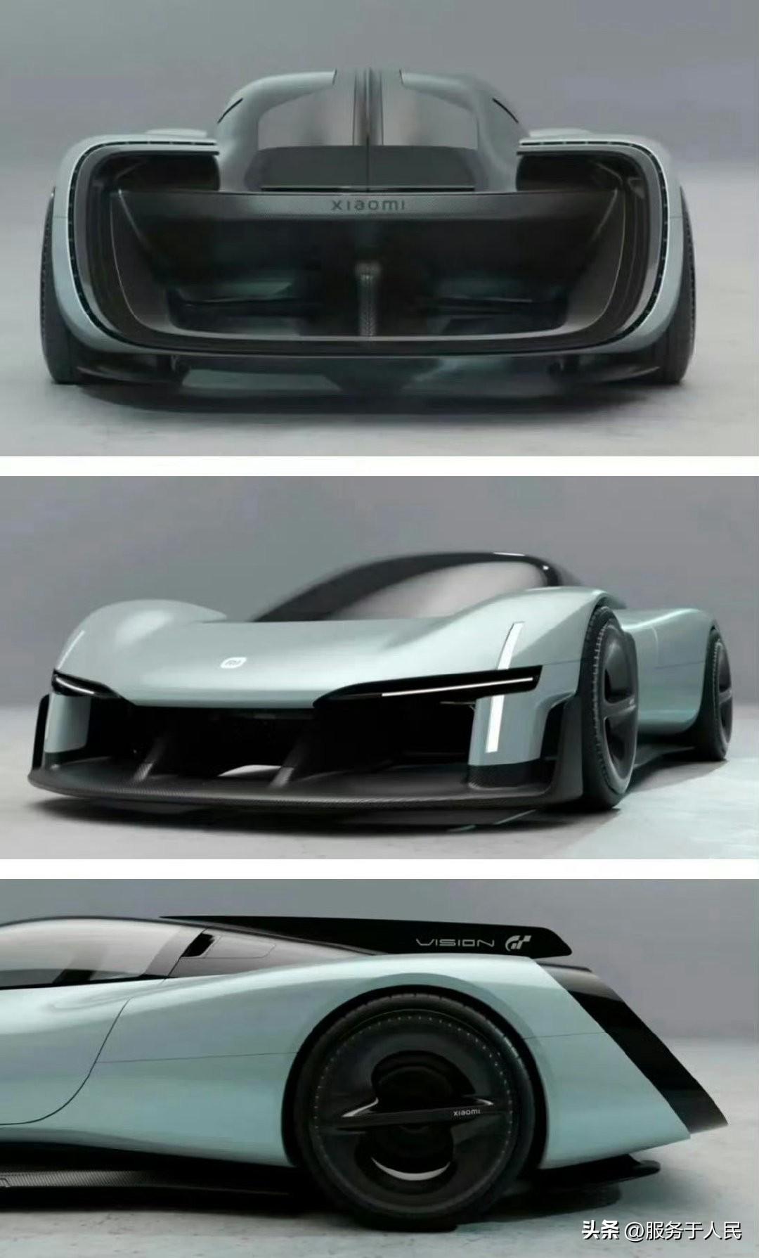 🔥小米概念超跑，小米直接用实际行动证明了什么才是极致，没错，这就是小米，干就干