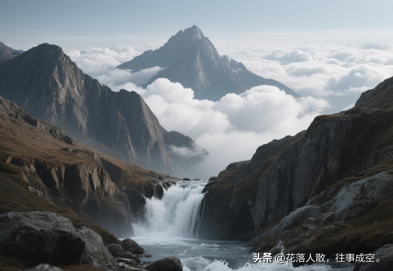 且慢

马蹄催处岁华迁，何不停车问陌阡。

且看流霞明复灭，慢听松子落还眠。
