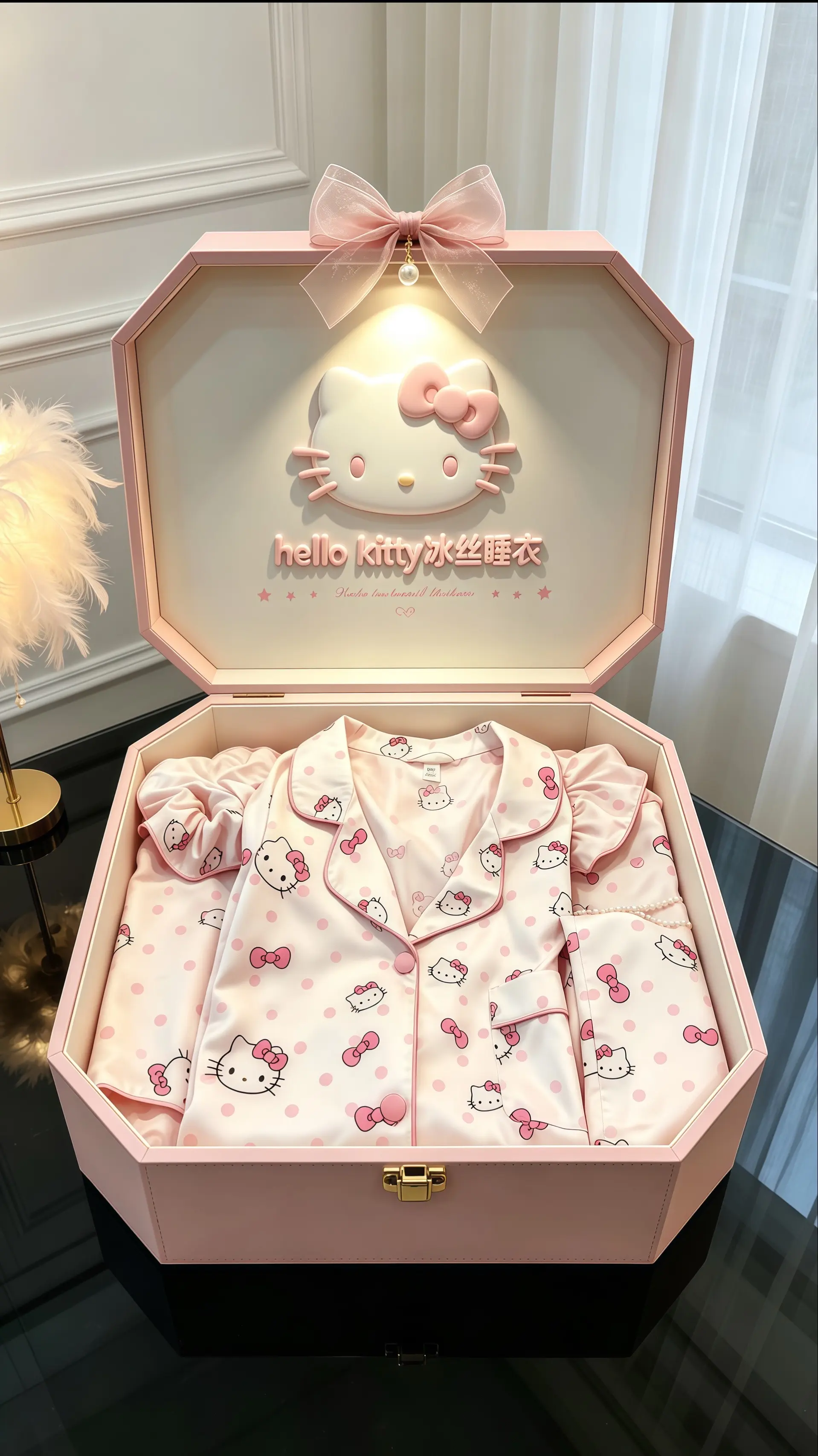 hellokitty kitty猫 睡衣家居服 少女心爆棚 送女生礼物