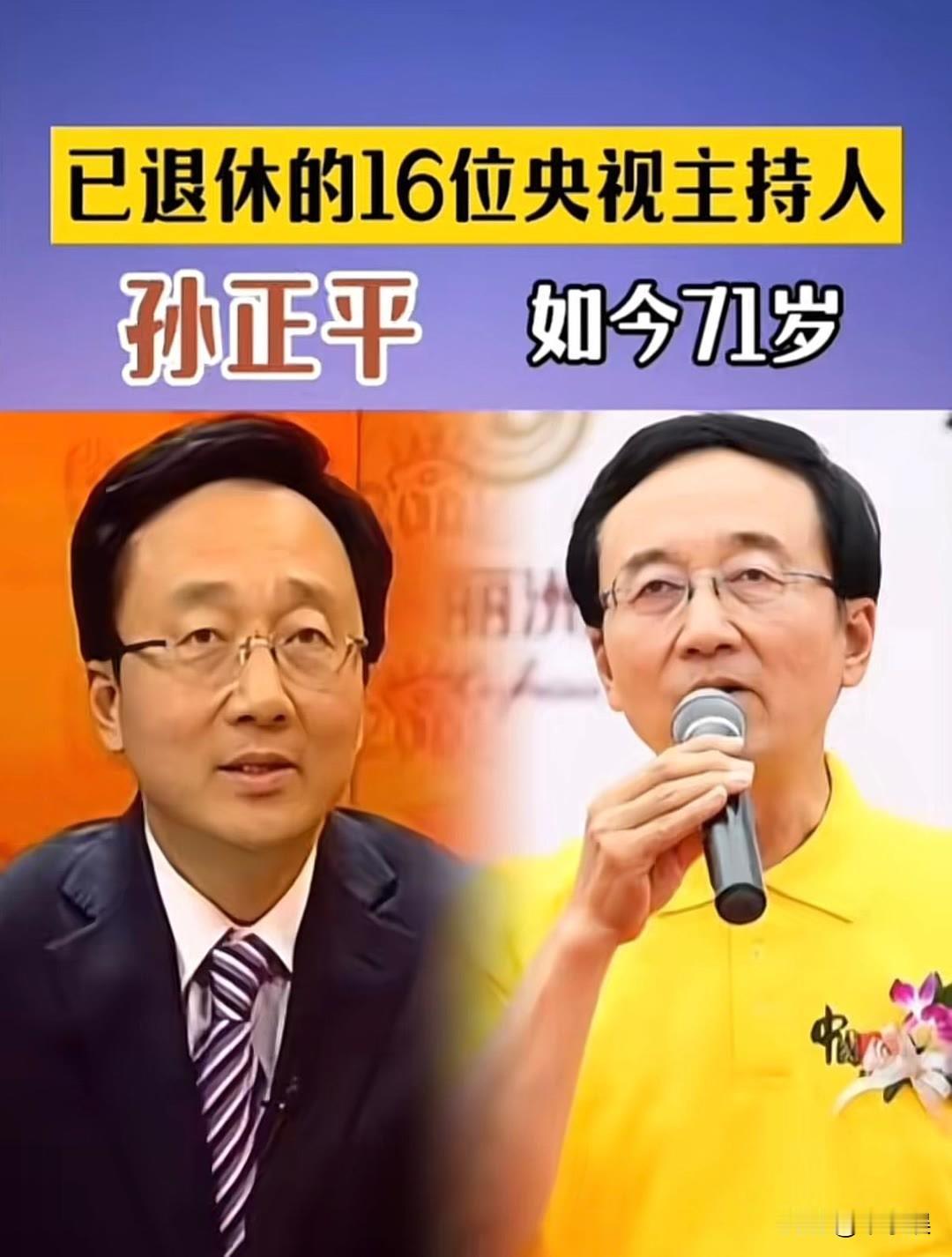 已退休的15位“央视主持人”