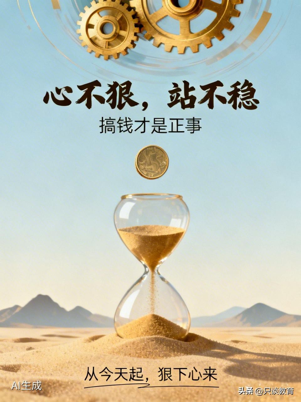 发不了财？因为你心太软！

你穷，不是没本事，是太好说话、太心软。

对自己不够