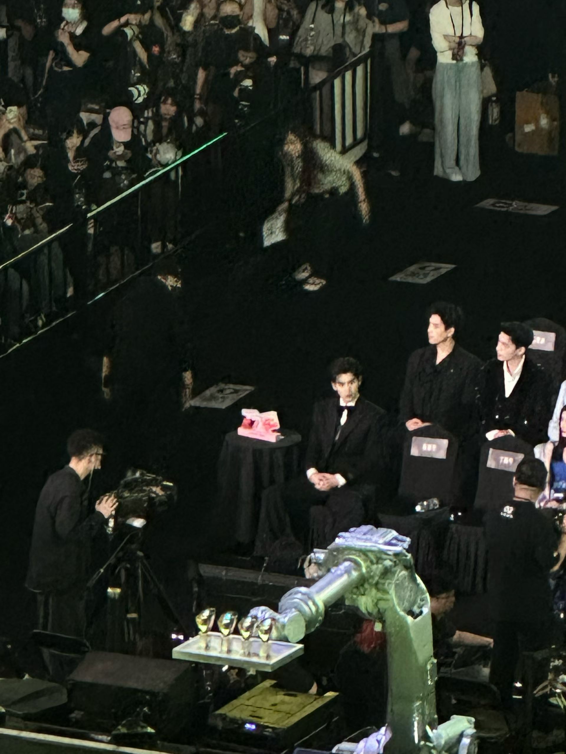 星光大赏内场感觉现场会离得近，现实却离得很远热点现场