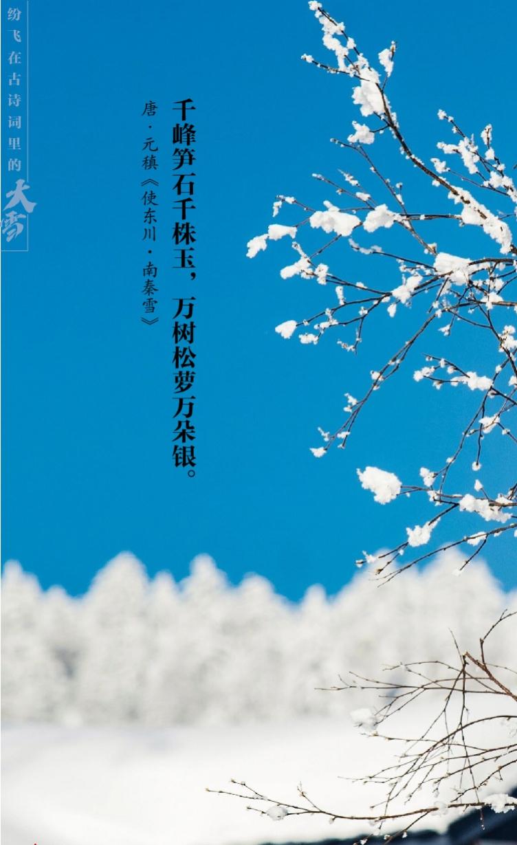 纷飞在古诗词里的大雪国风古韵 唯美诗词 心有一首诗足以慰风尘 雪一落这里就美成了