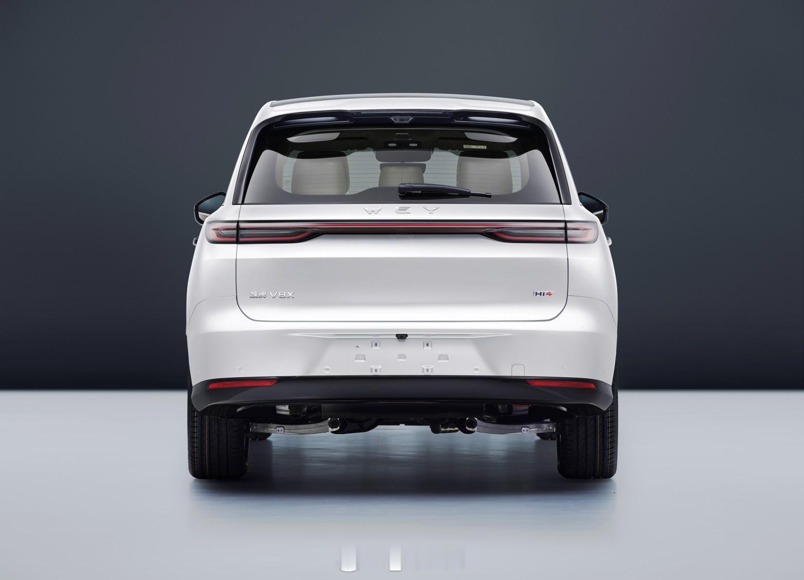 魏牌V8X申报图 魏牌V8X申报图，V8X将会采用5座布局，其车身尺寸与V9X标