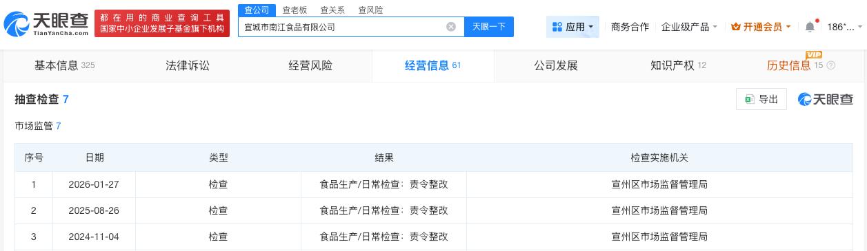 问题网红锅巴公司曾被多次责令整改
问题网红锅巴公司揭秘
网红锅巴公司已停产停售