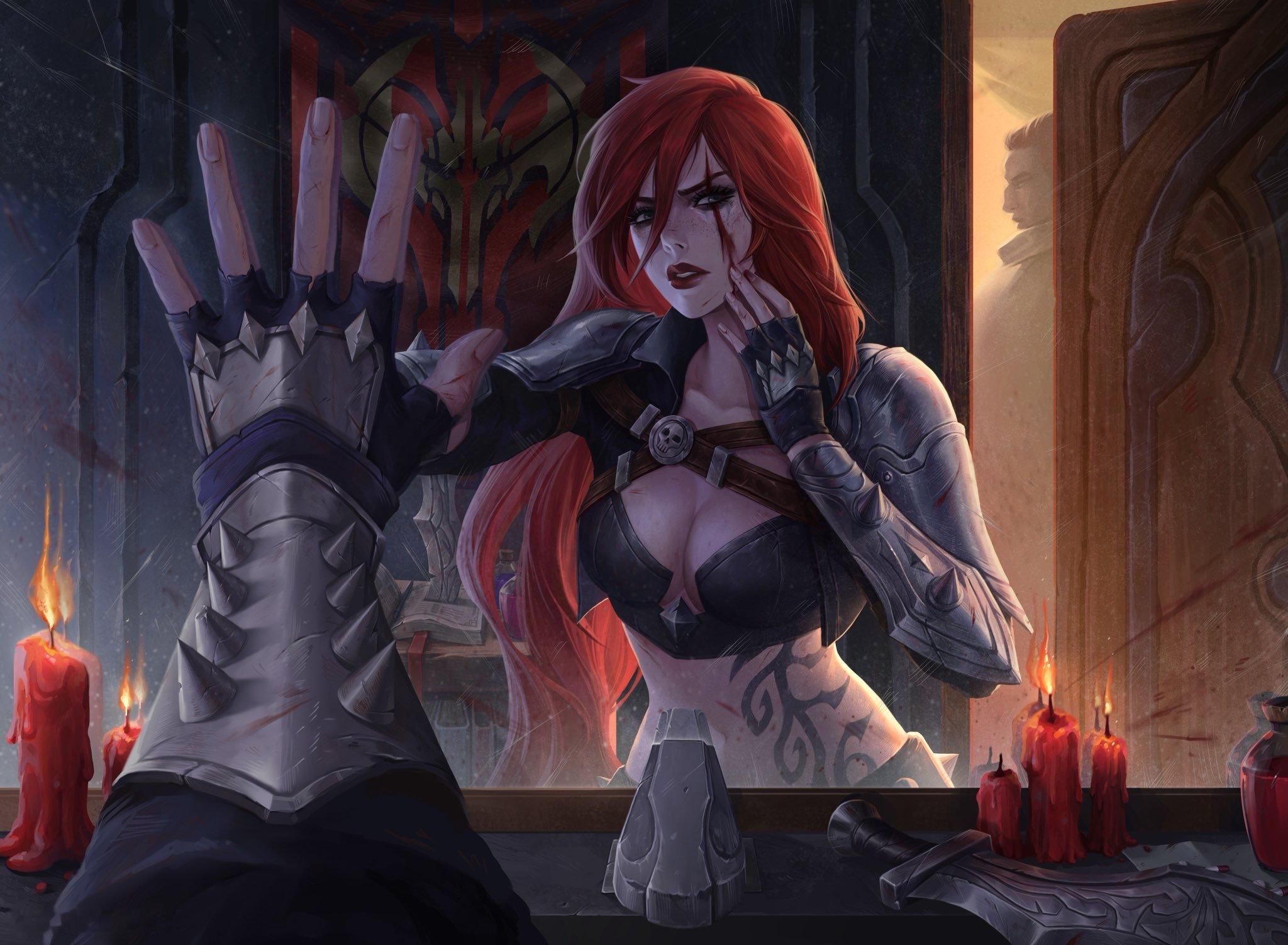 卡特琳娜（cr:clairemwc）英雄联盟