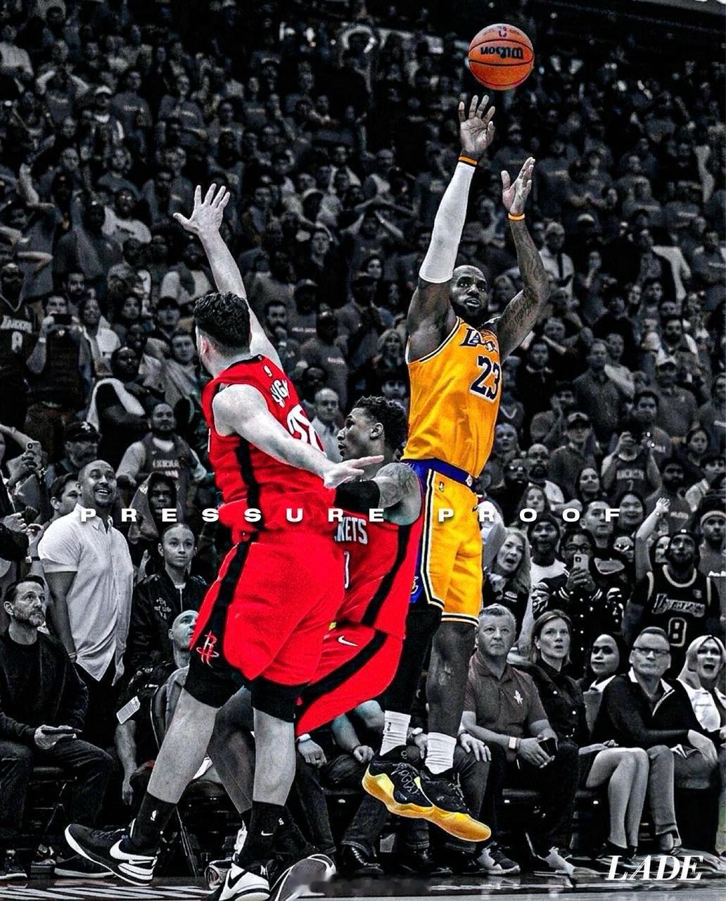 “世界名画”詹姆斯三分绝平火箭NBA