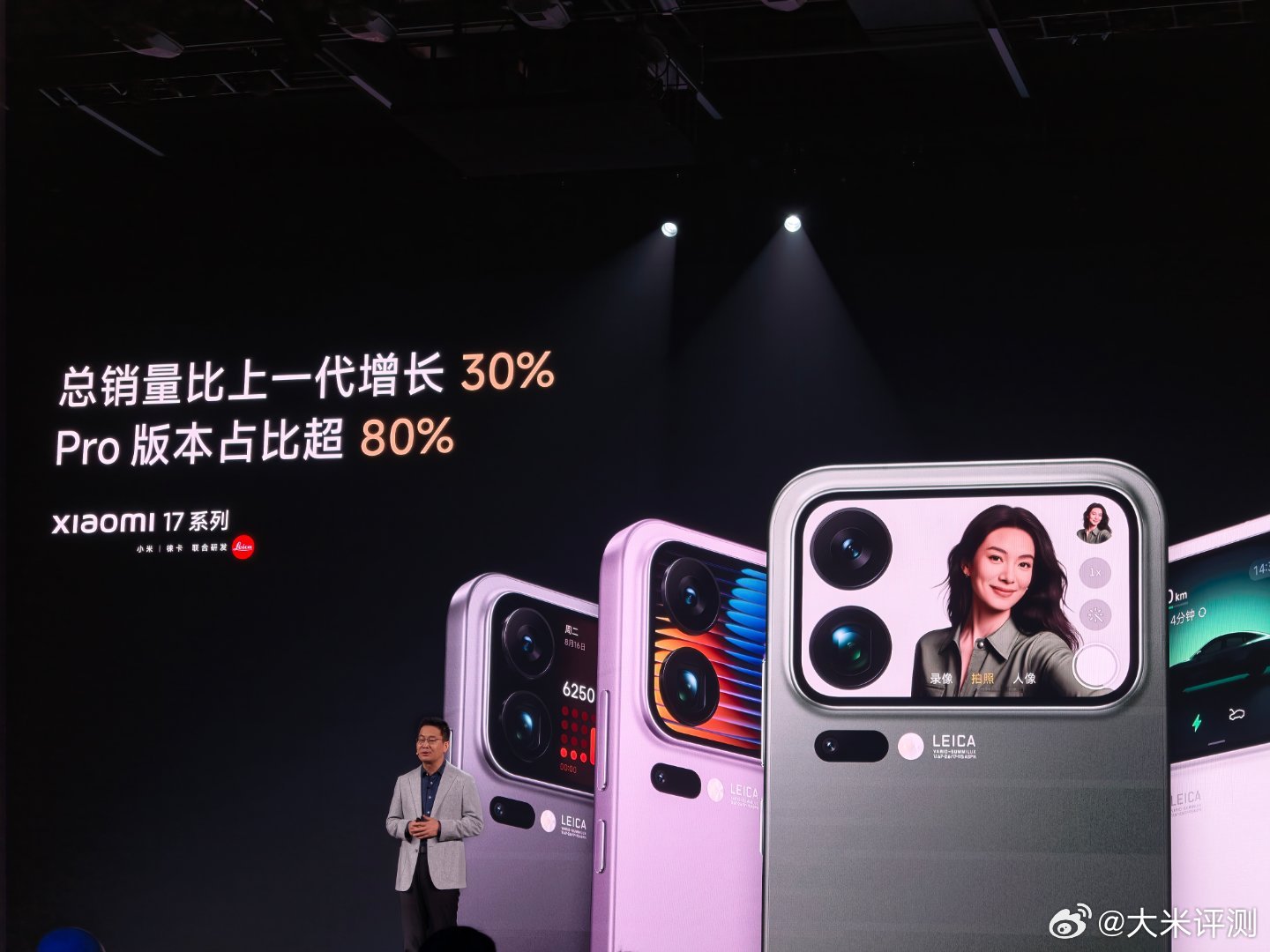 [哆啦A梦吃惊]小米17系列总销量比上一代增长30%Pro版本占比超 80% ​