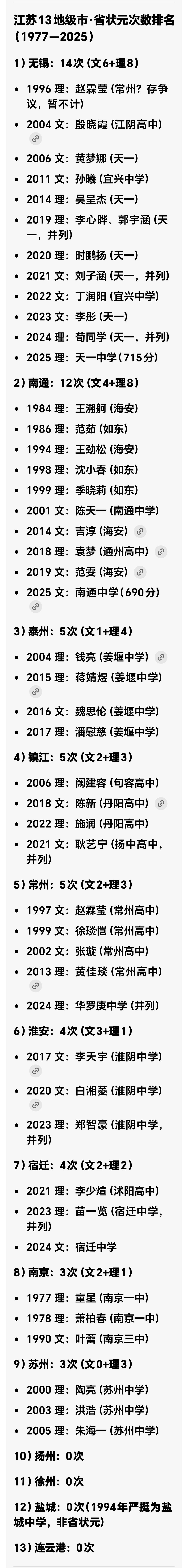 高考：全国高考看江苏，江苏高考看泰州，外省人不承认全国高考看江苏情有可原，江苏人