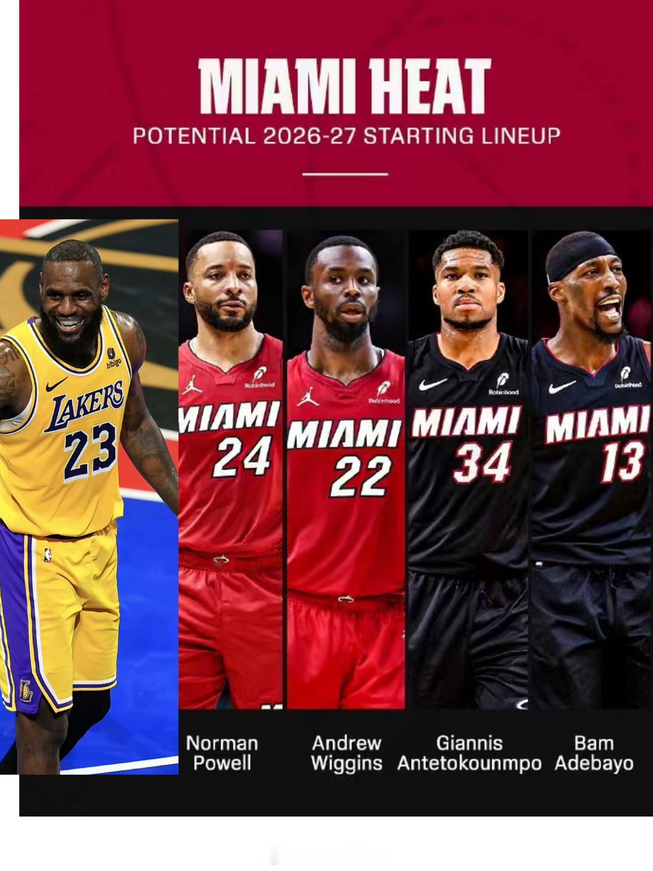 临近NBA选秀大会，交易市场开始活跃，字母哥今日被雄鹿交易至热火，另一位焦点人物