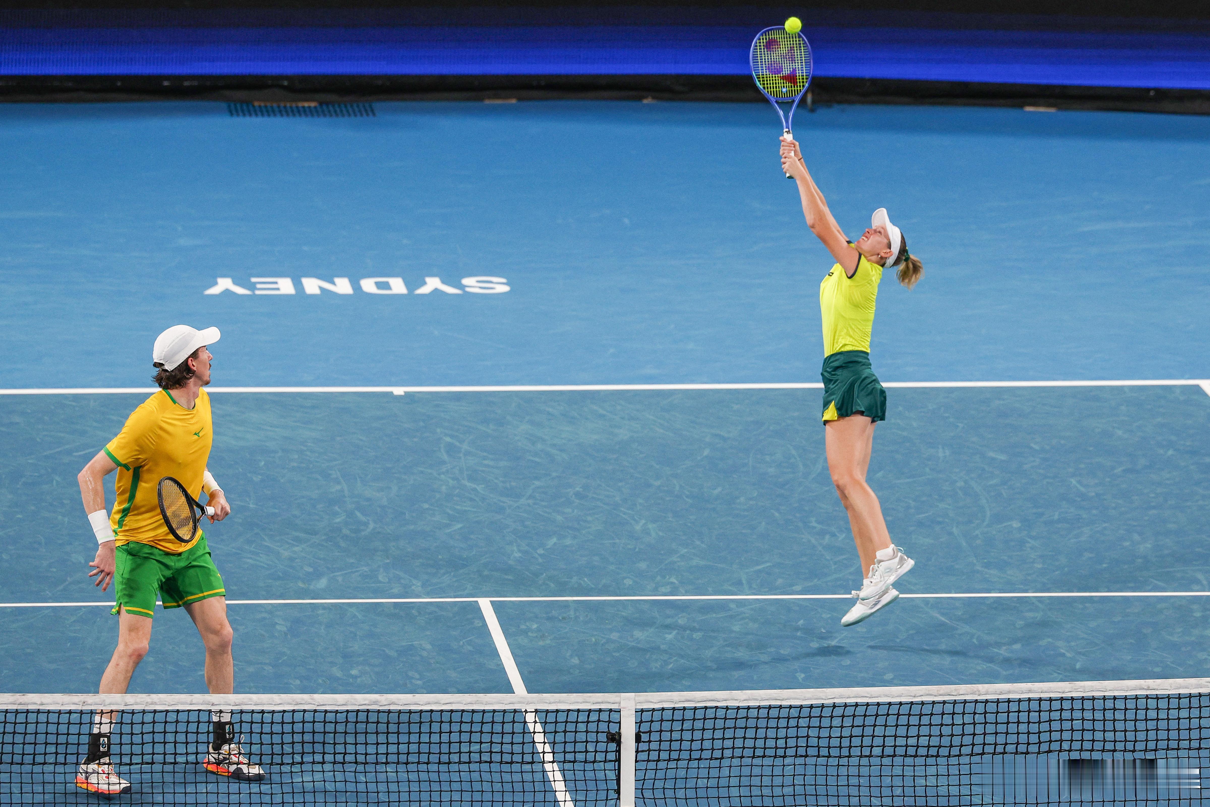 澳大利亚战胜挪威 ❗️悉尼赛区D组，亨特/史密斯4-6 6-1 10-4逆转艾克