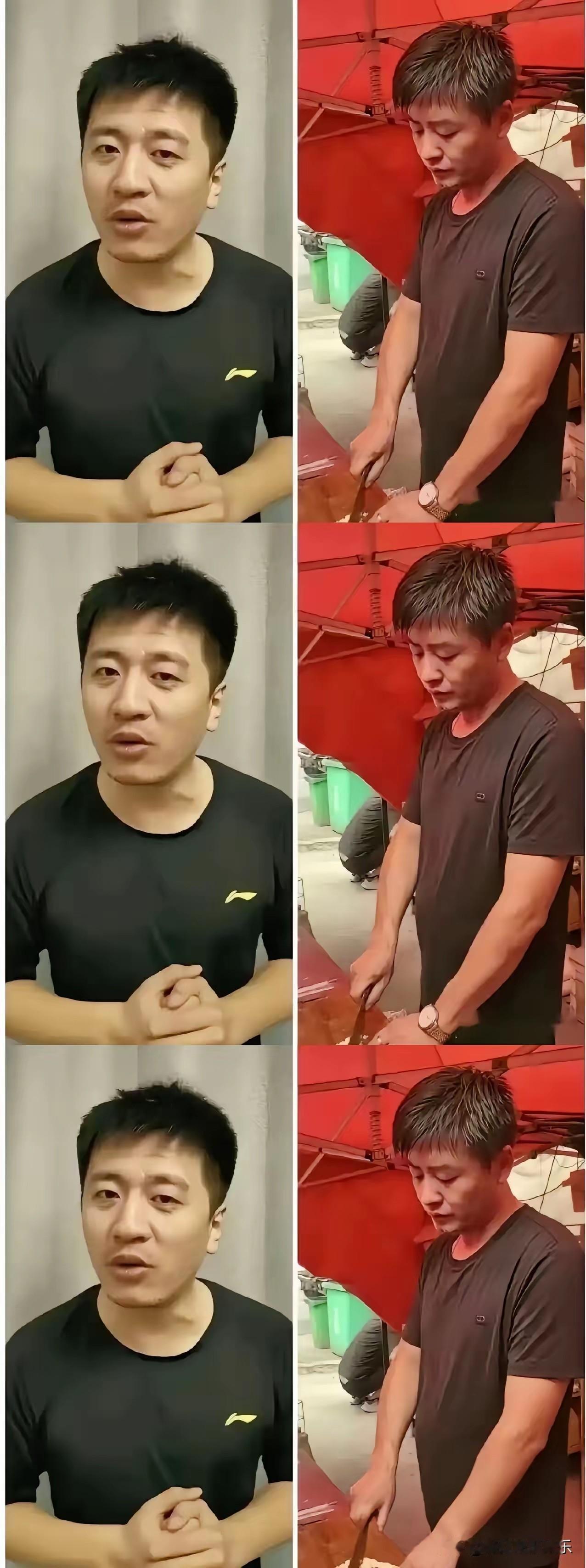 从未见过如此相似的人，他们连名字都一样，也是84年的，他也有个女儿，很多网友都去