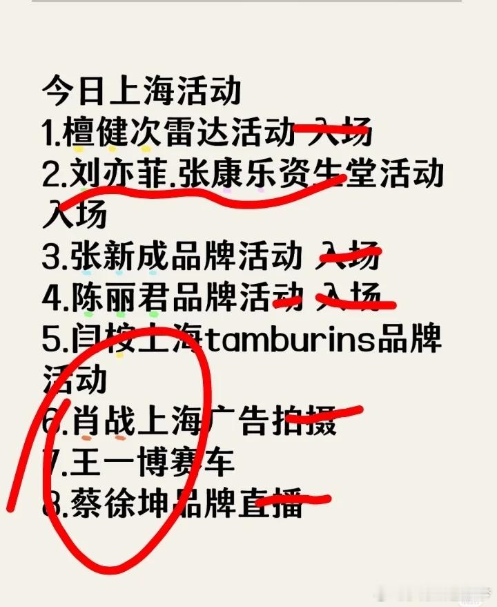今日的上海活动好热闹呀，居然都来了！ ​​​
