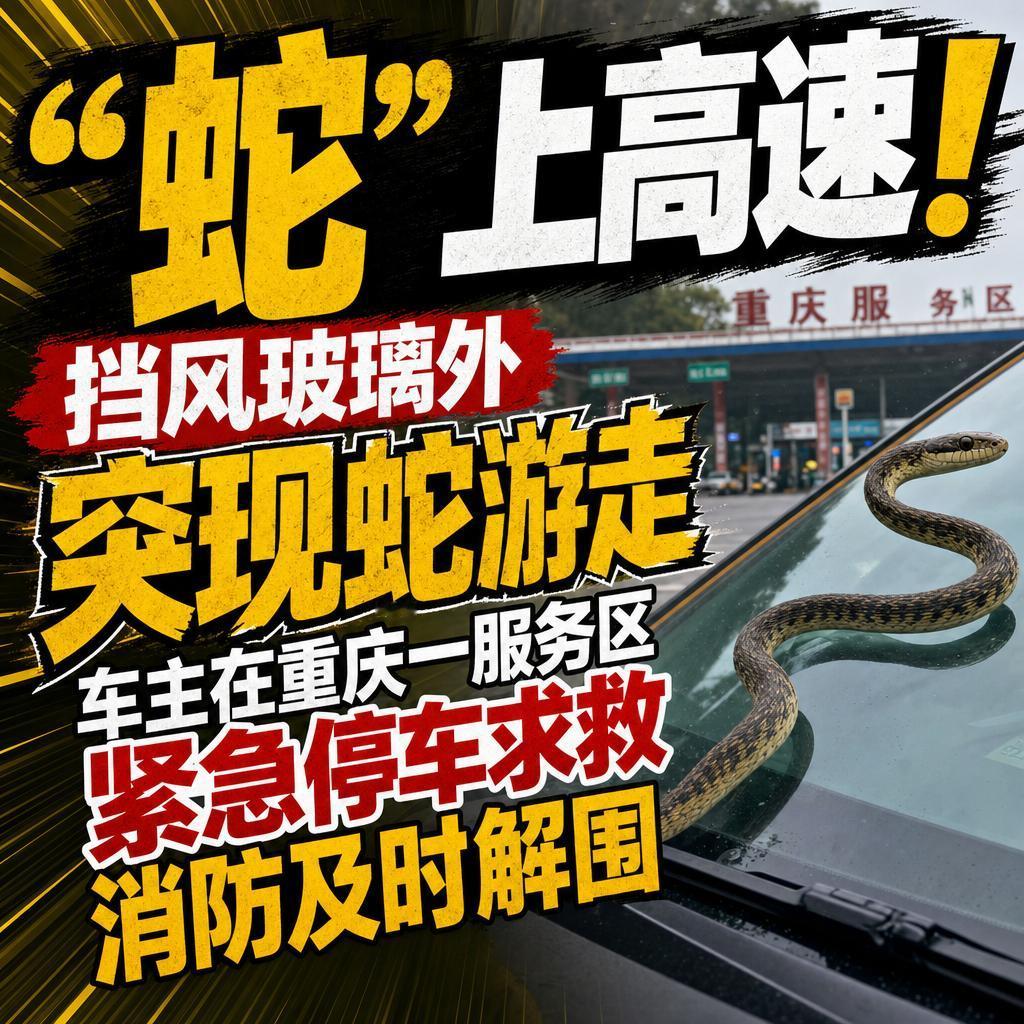 夏天自驾警惕车内藏蛇 安全应对要点需牢记
夏天自驾，最容易被忽视的“隐形乘客”，
