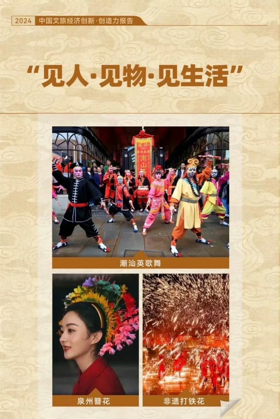 赵丽颖带火的泉州簪花入选《2024中国文旅经济创新·创造力报告》，顶级的影响力 