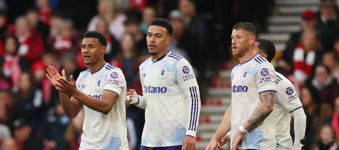 阿斯顿维拉 TA 做了一个统计图表，清晰标示了维拉每个球员本赛季英超的出场情况，