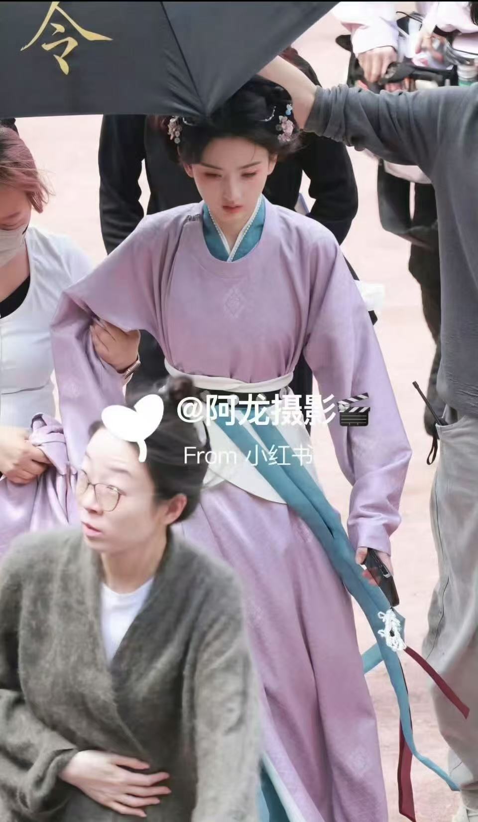 宋祖儿司宫令紫衣造型 宋祖儿司宫令紫衣造型路透 宋祖儿司宫令紫衣造型路透 