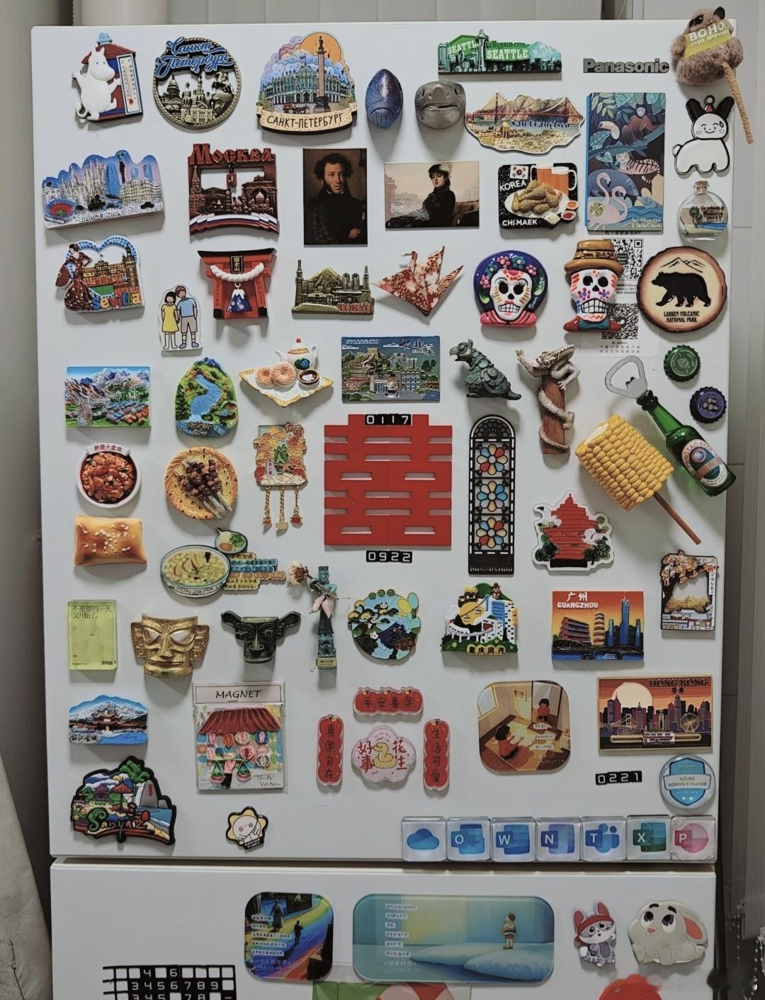 冰箱贴一定要经常挪挪位置一直有个疑问，冰箱贴这玩意是谁想出来的？它的作用到底是啥