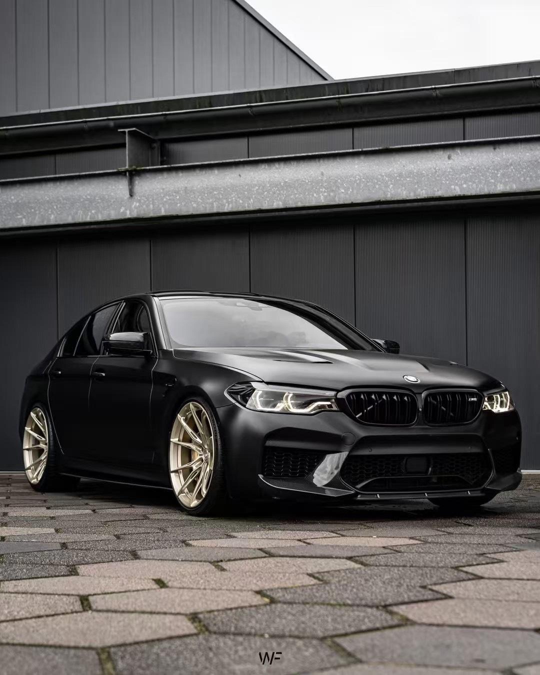 宝马M5轮毂案例德国WF原装进口wheelforce型号 R2 21X10/21