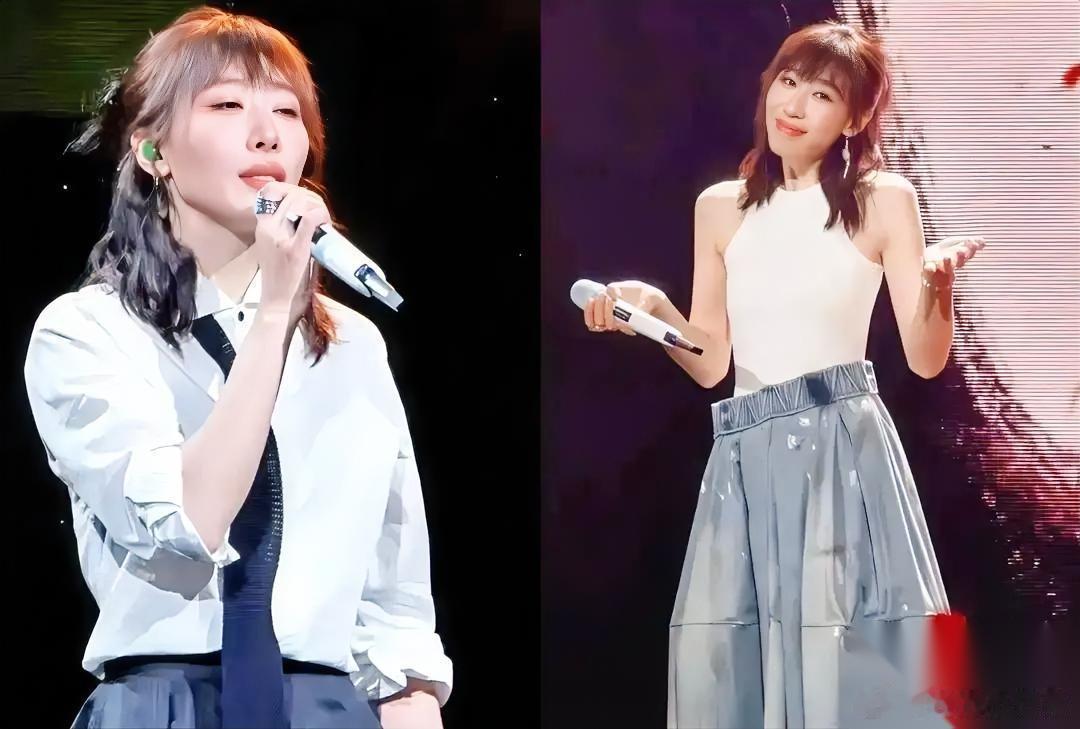 任素汐深圳演唱会结束后， 有个网友说了句大实话，她的服装看着很舒服。 舒服，这个