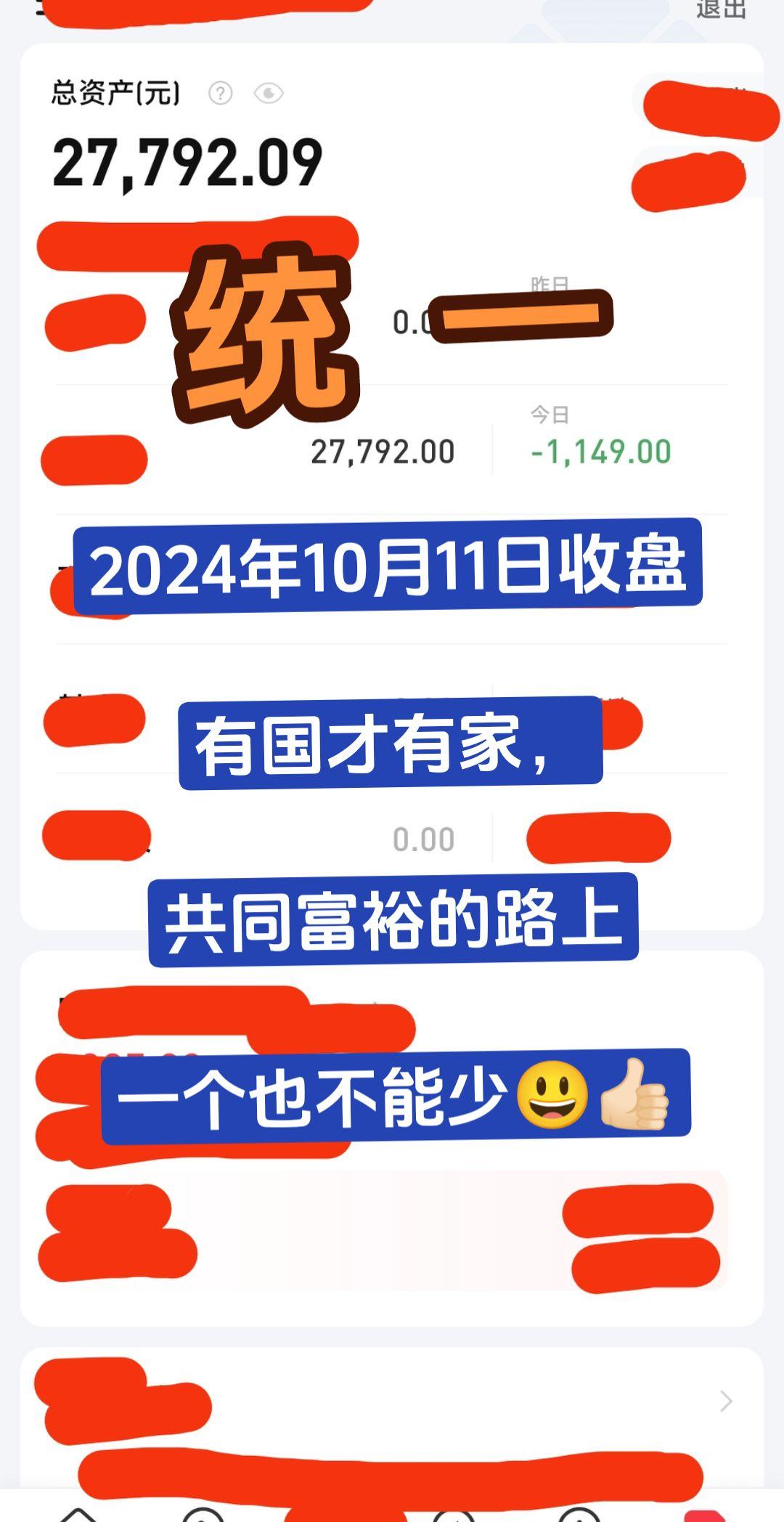实盘记录 入市有风险投资需谨慎