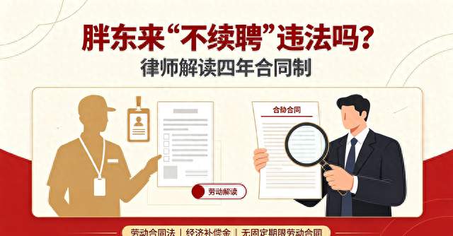 胖东来“四年合同不续聘”违法吗？律师详细解读