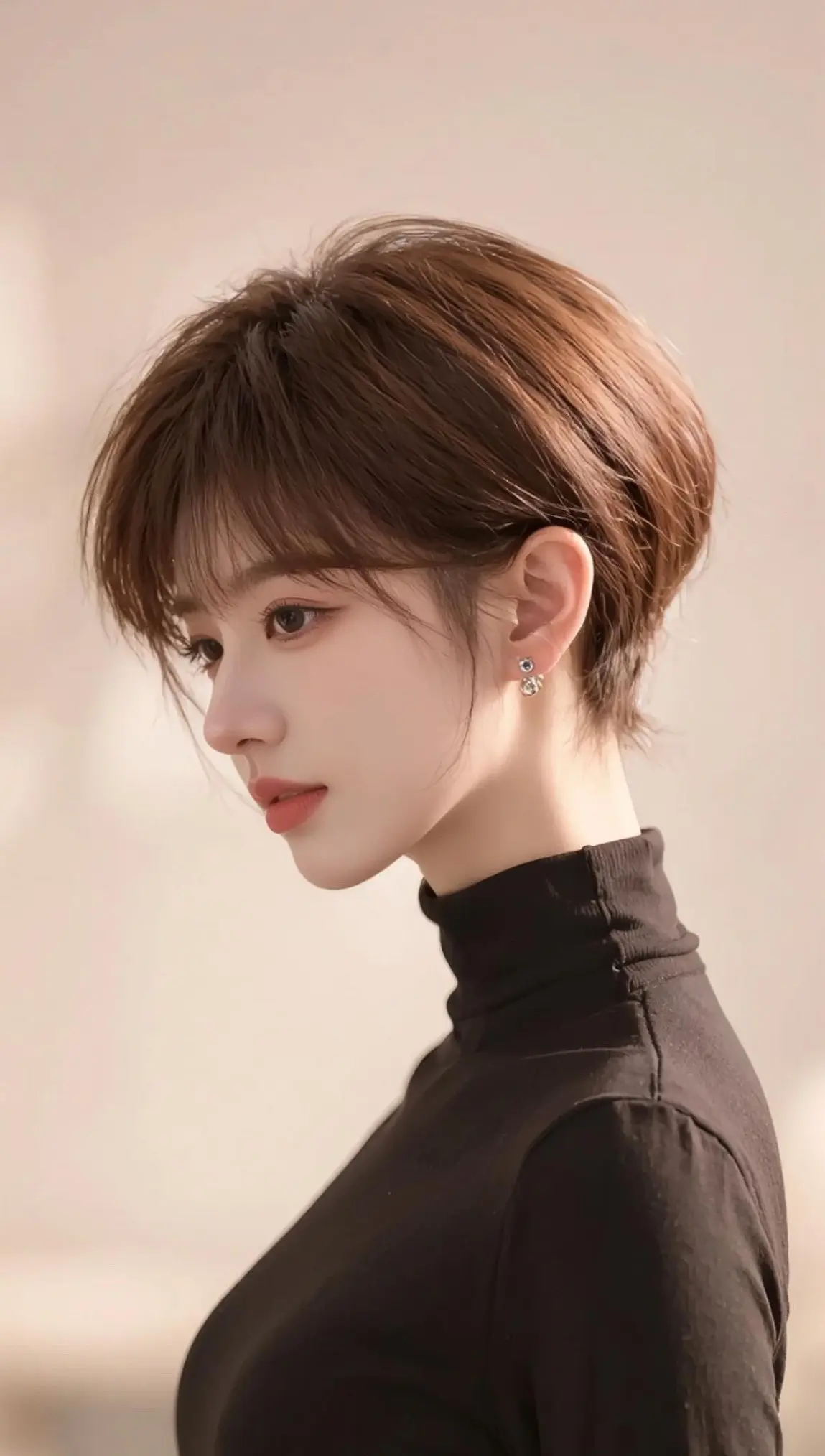 我已剪短我的发，ai已经帮我实现了短发梦  🔥