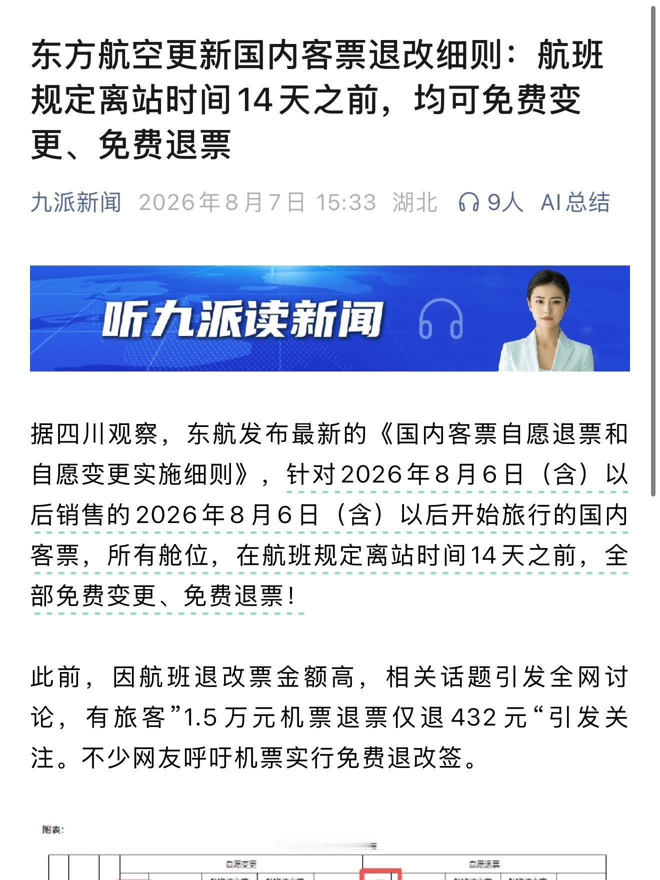 航空公司的霸王条款终于改了，建议推广哈 