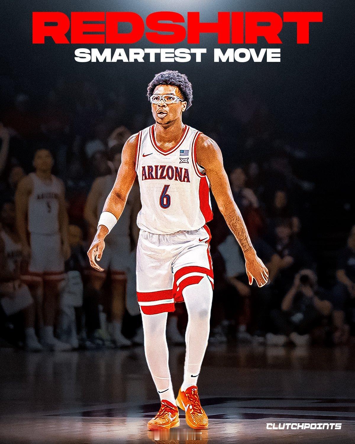 亚利桑那大学新赛季已经打了三场球，布莱斯一分钟没上，主教练透露，为了他的长远发展