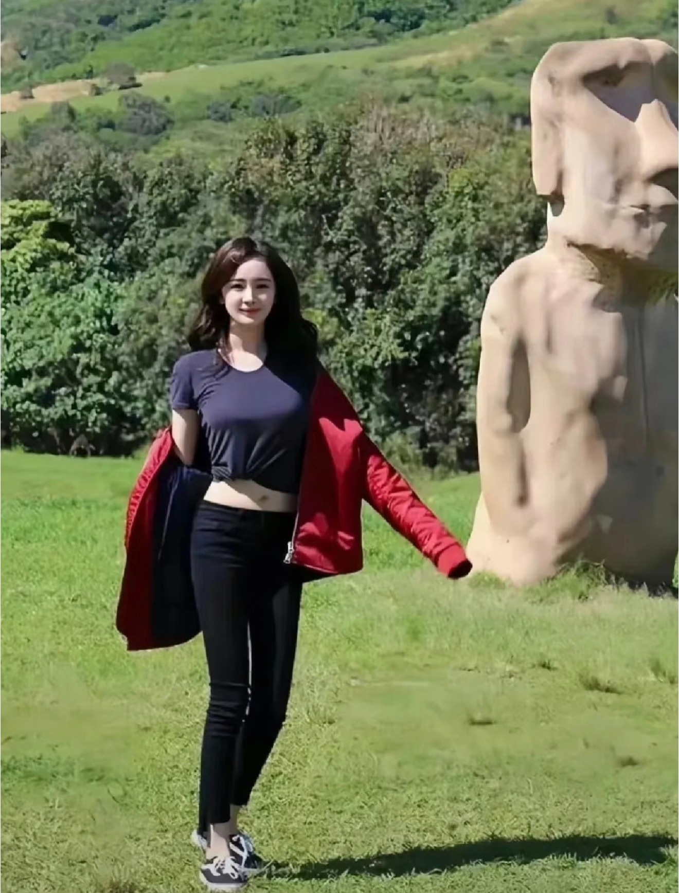 这是杨幂说她最胖的时候 